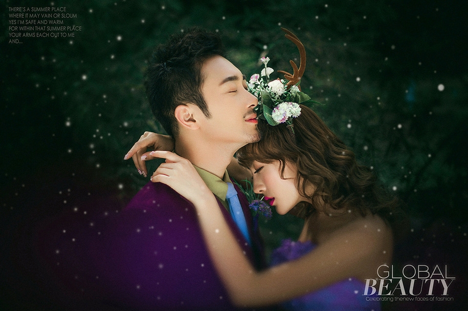 Night whispers 婚纱照