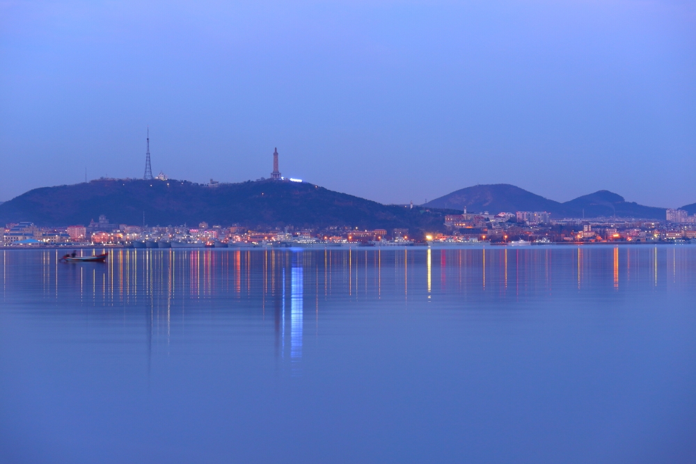 旅顺口夜景图片欣赏