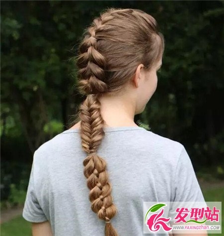 长发女生编发 最新编发设计