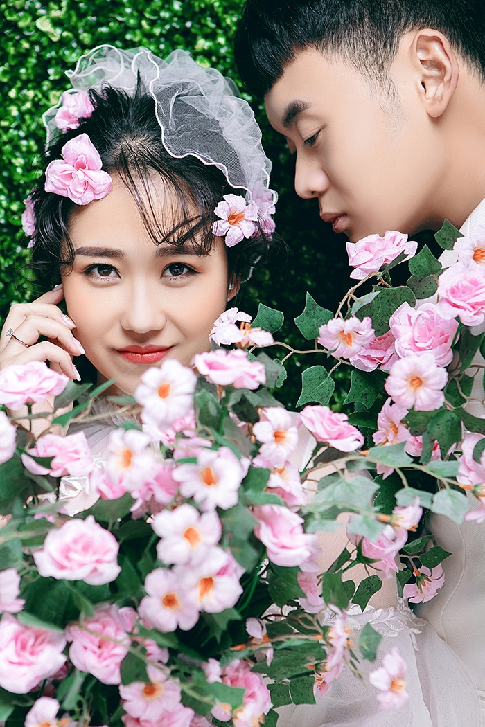 春暖花开 婚纱照