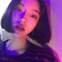 你在闹，我在笑 可爱95后小清新情侣头像