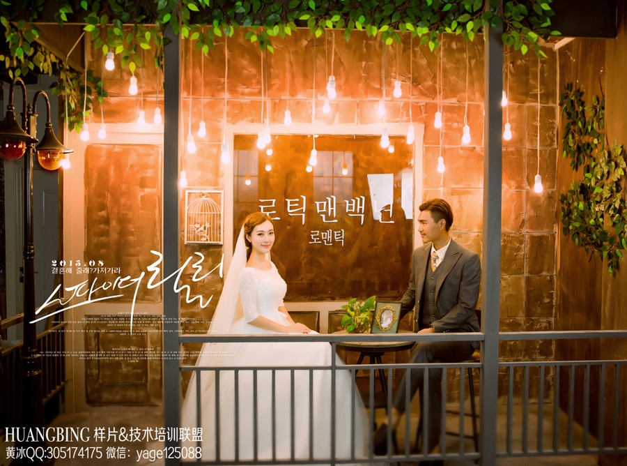 内景韩式 婚纱照
