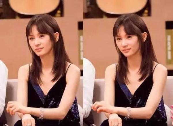 曲妖精王子文短发照 大写的美