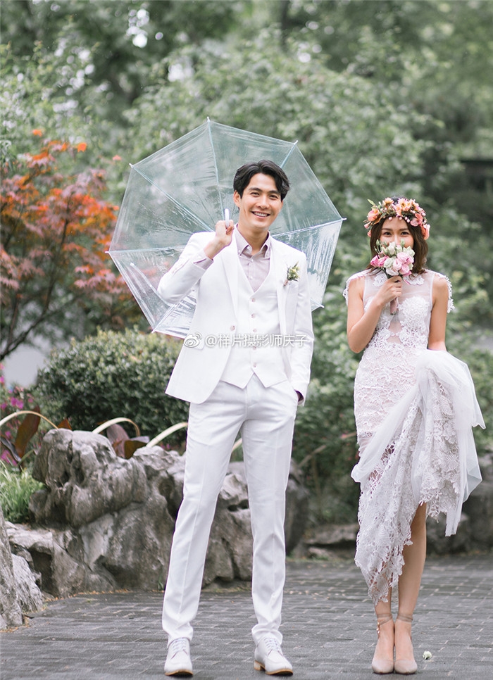 夏有繁花 婚纱照