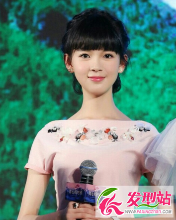 短发如何扎成长发即视感 短发也能飘逸女神范