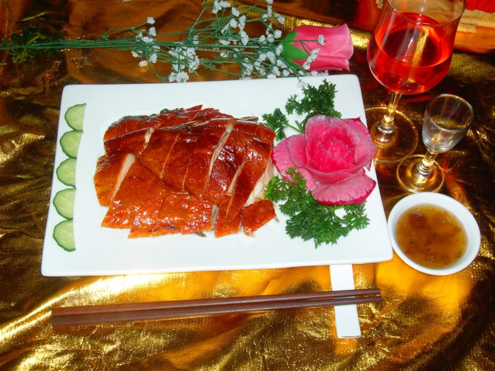 岭南烧肥鸭凉菜系列美食素材图片