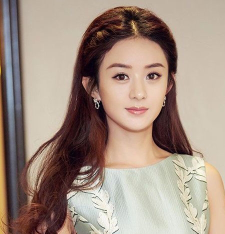 赵丽颖为你示范所有适合约会的少女系发型图片