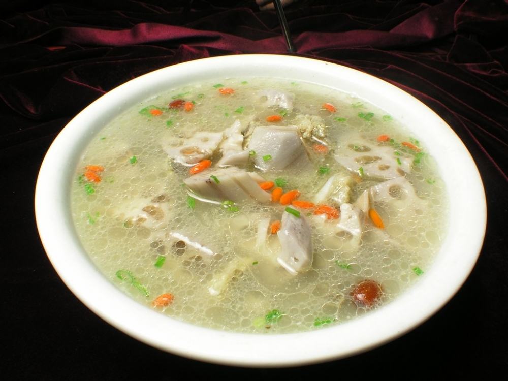 排骨莲藕汤美食素材图片炖品汤羹