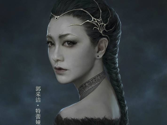 玄幻电影《爵迹》角色海报桌面壁纸