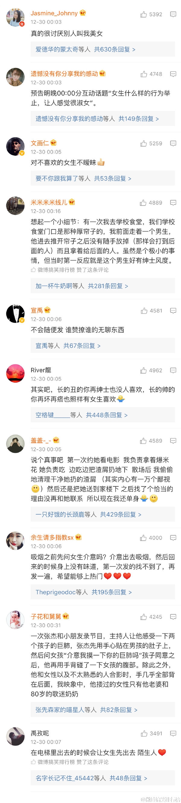 男生什么行为，让你感觉很有绅士风