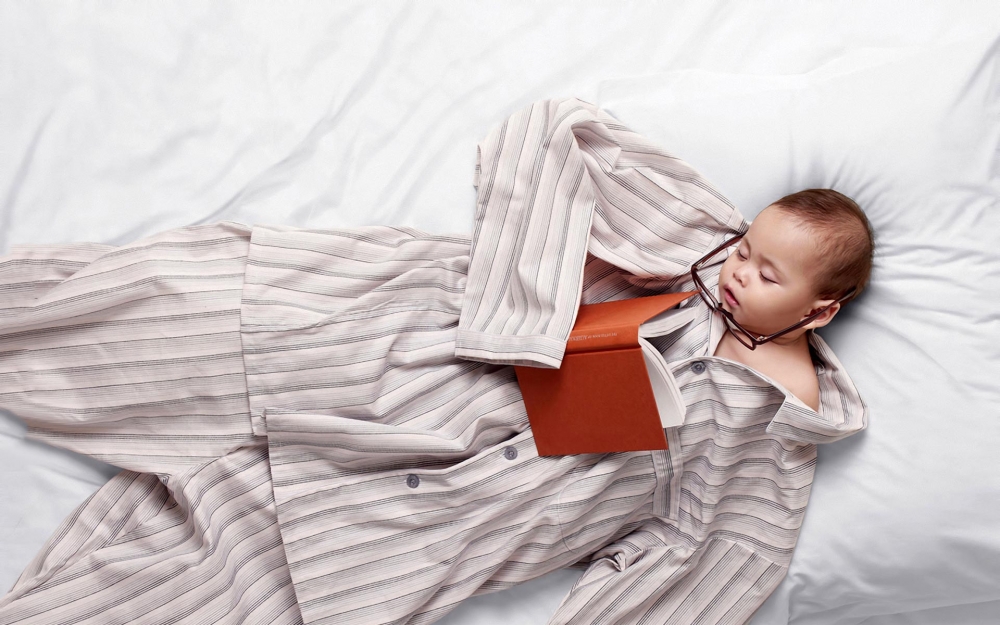 可爱的睡梦中Baby高清小婴儿图片桌面壁纸第二辑