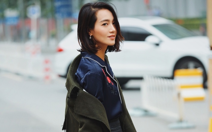 美女主持人朱丹时尚写真高清壁纸大全