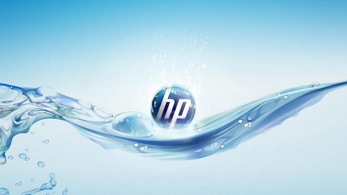 惠普HP徽标电脑桌面壁纸