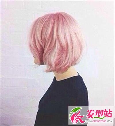 女生简单气质短发发型 时尚甜美文艺范