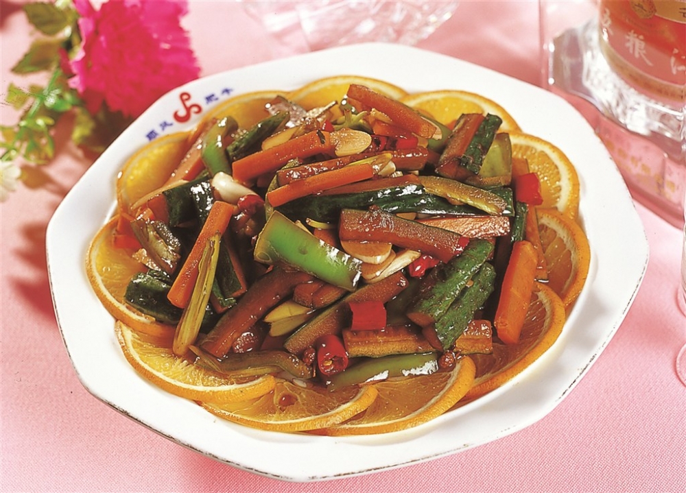 风味小酱菜元例凉菜系列美食素材图片