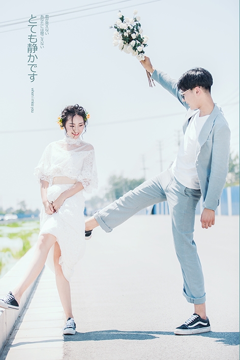 爱情街拍 婚纱照