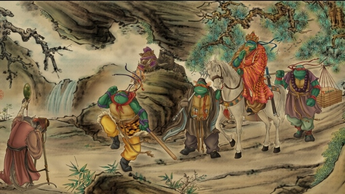 忍者神龟2:破影而出中国版壁纸