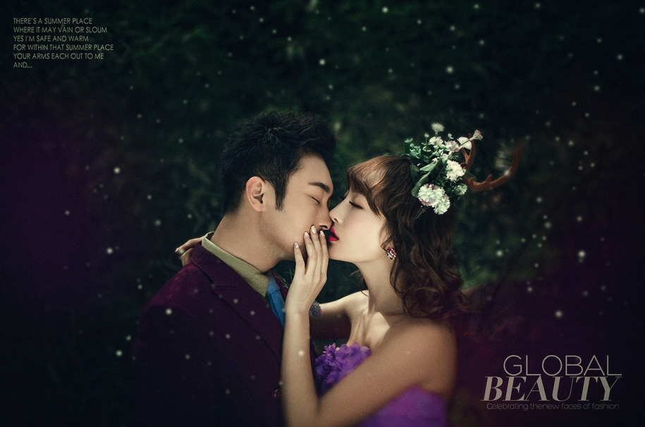 Night whispers 婚纱照