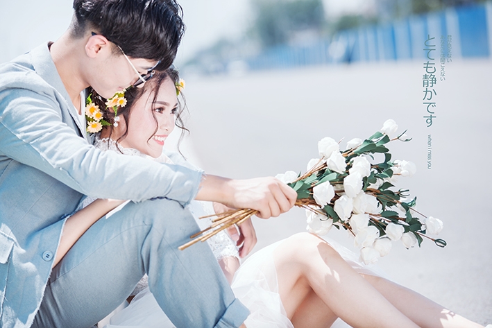 爱情街拍 婚纱照