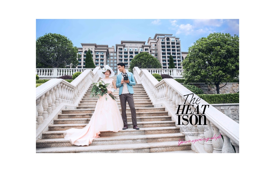 希尔顿 婚纱照