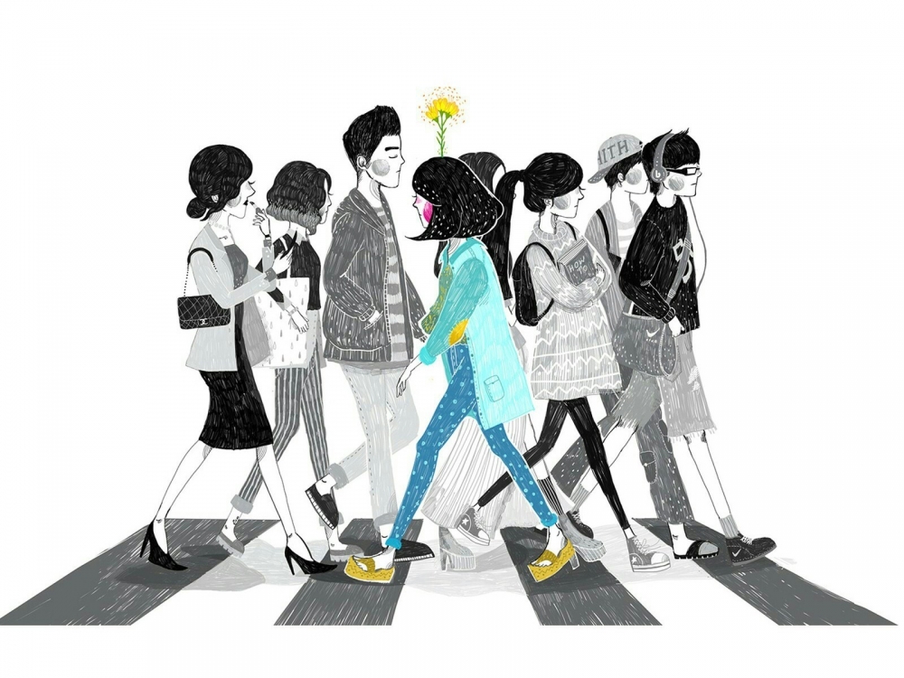 个性艺术设计插画图片