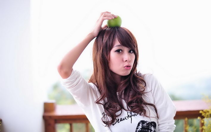性感情趣内衣美女高清壁纸