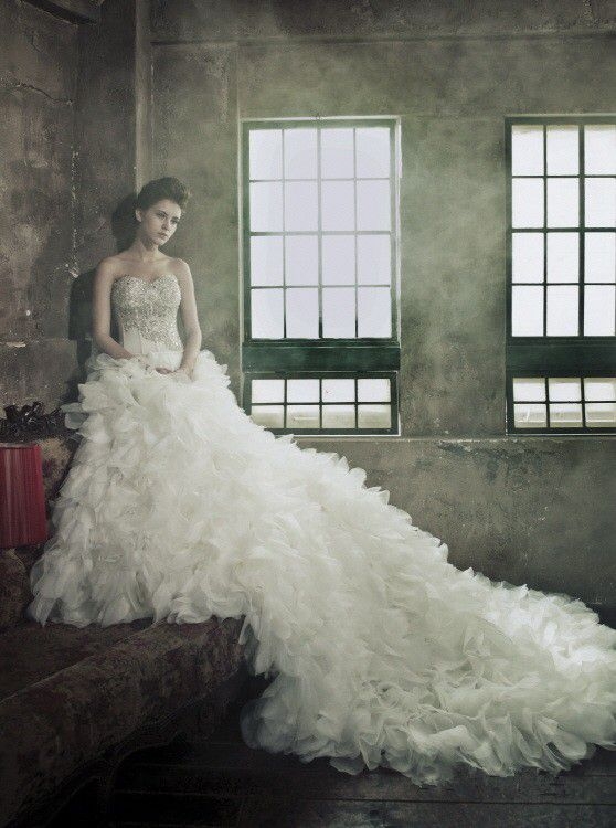 YJ：多少女人曾羡慕的婚纱