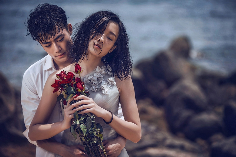 三亚清水湾 婚纱照