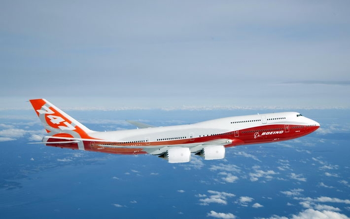 波音747高清桌面壁纸