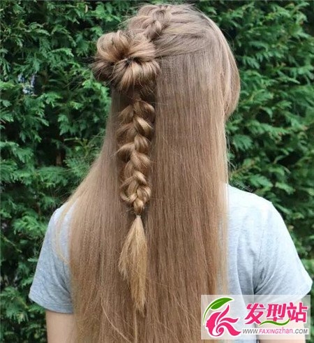 长发女生编发 最新编发设计