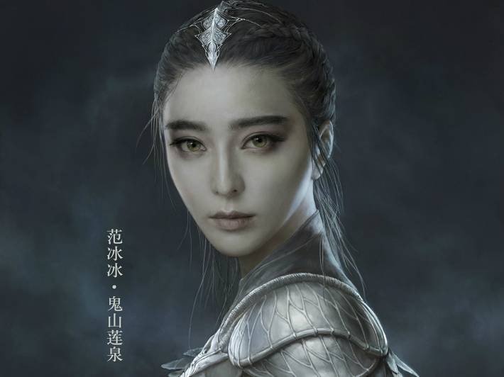 玄幻电影《爵迹》角色海报桌面壁纸