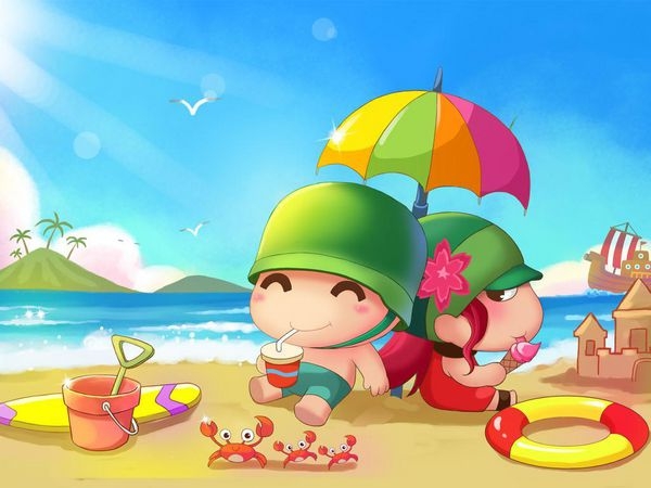 童真萌系卡通人物炮炮兵壁纸美图
