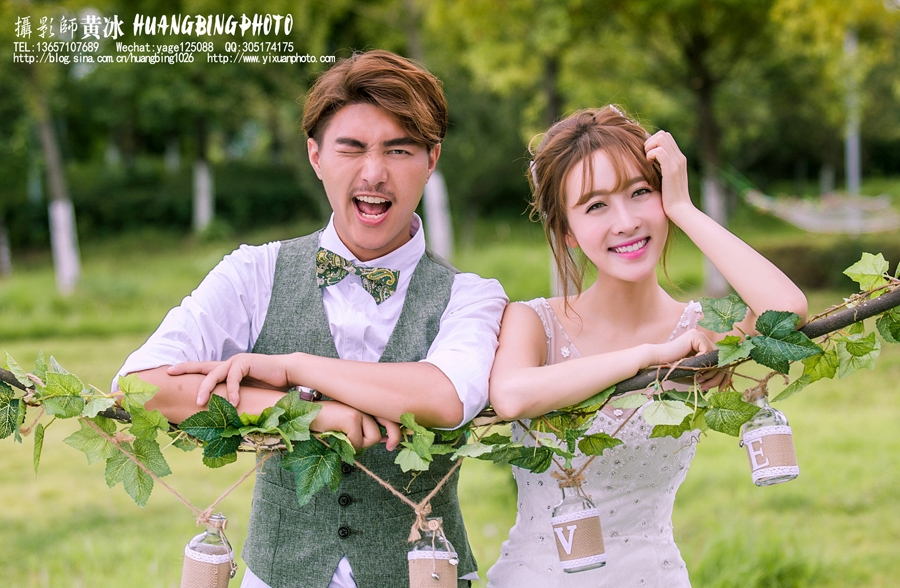 八月未央 婚纱照