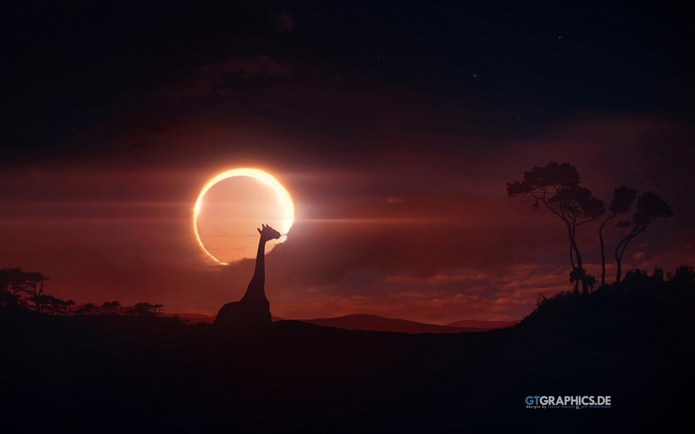 太空世界景色幻想高清电脑桌面壁纸