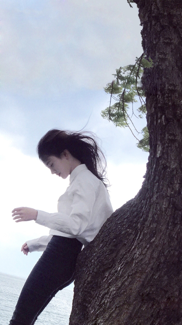 鞠婧祎四千年第一美女苹果手机壁纸