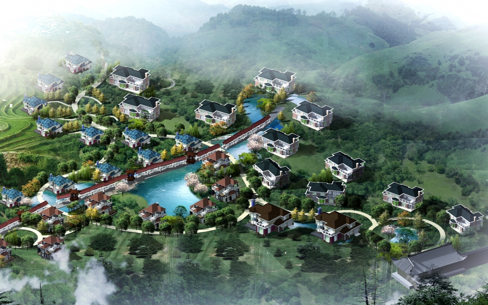 建筑园林效果 第五辑