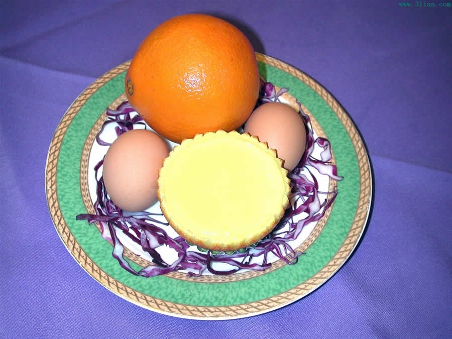 水果鸡蛋点心