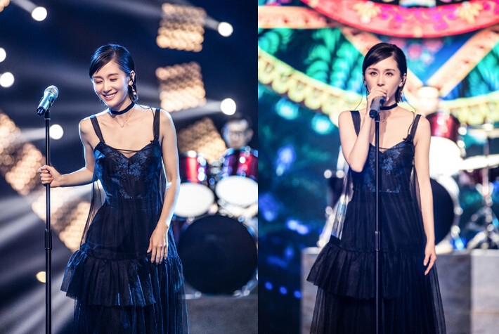 曲妖精王子文短发照 大写的美