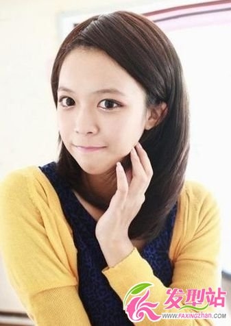 韩国6款小V脸发型 变身完美脸型女生