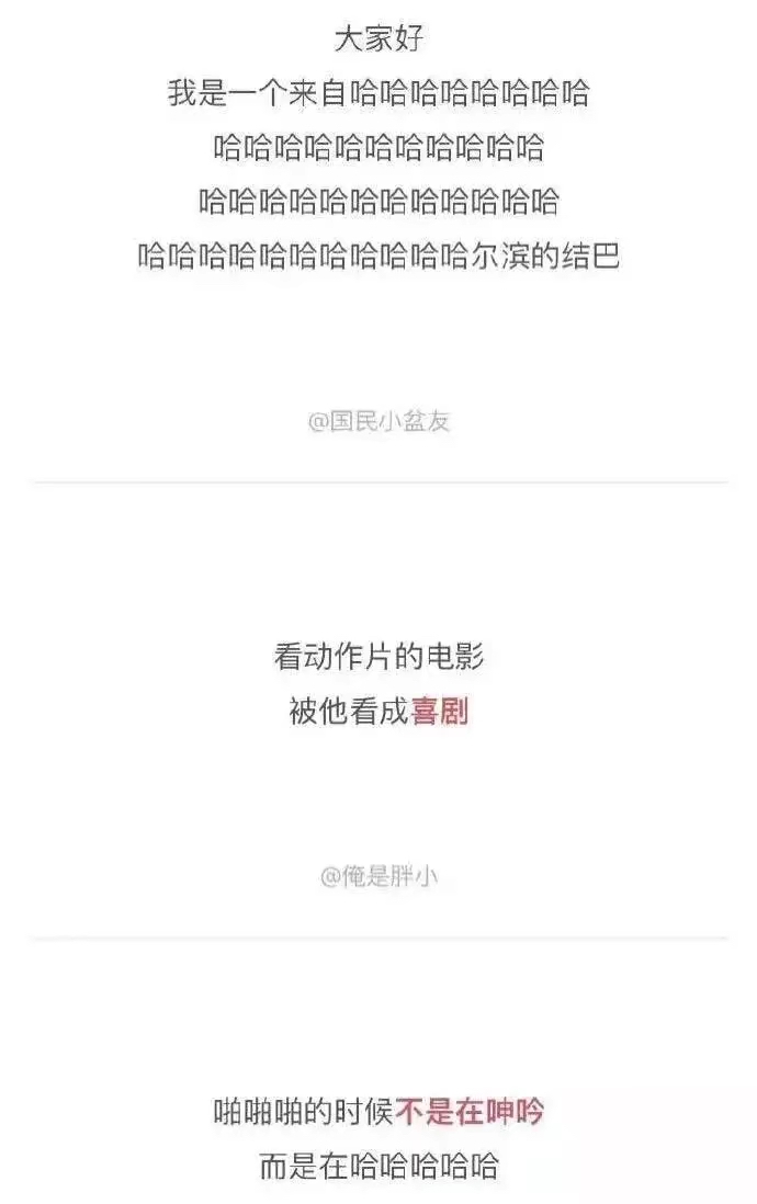 跟笑点很低的人说话是什么体验？