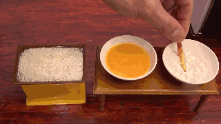 日德脑洞合体！13年研制的迷你微缩美食 逼死吃货！