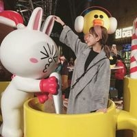 你在闹，我在笑 可爱95后小清新情侣头像