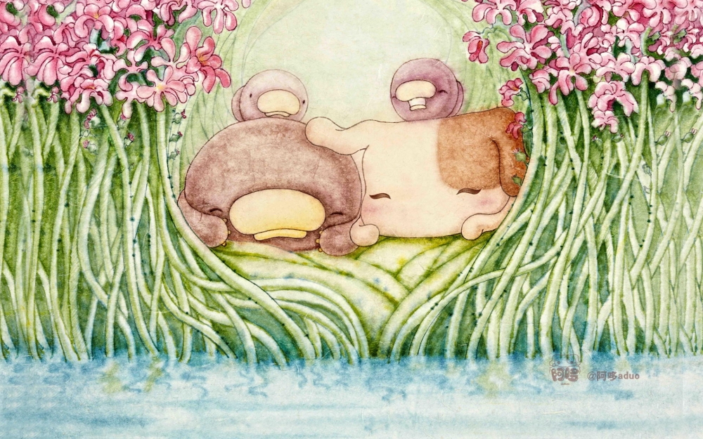 可爱卡通阿哆