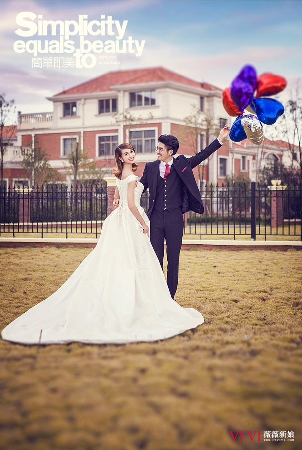 简单即美 婚纱照
