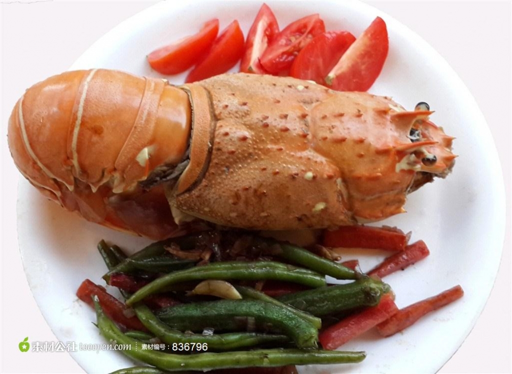 美食龙虾素材摄影图片