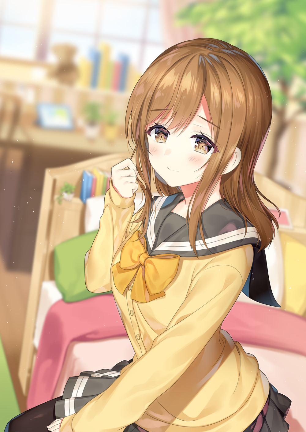 校服系列1000x1412高清动漫图片壁纸1.3MB