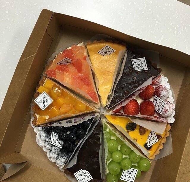 最近流行这样吃蛋糕组合