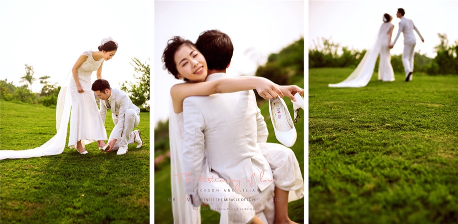 纯白 婚纱照