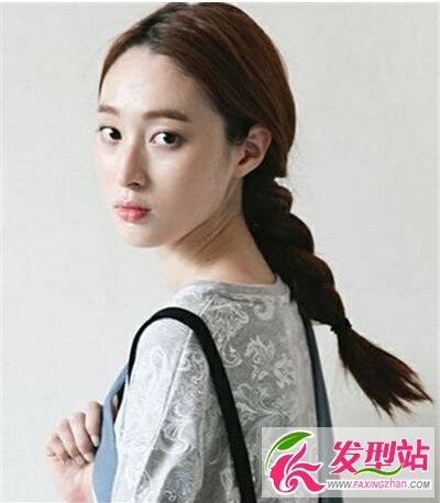 时尚动感美发 清新韩式麻花辫编发