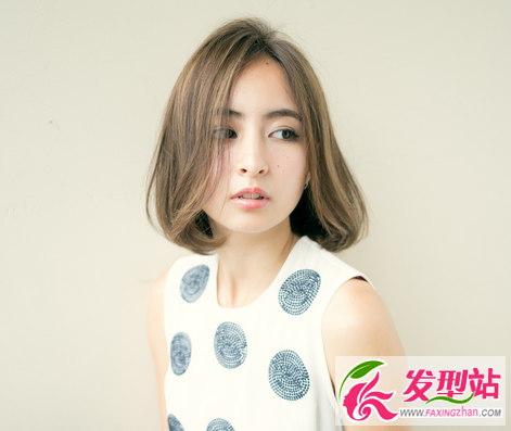 内扣短波波头 韩式显瘦女生短发2017